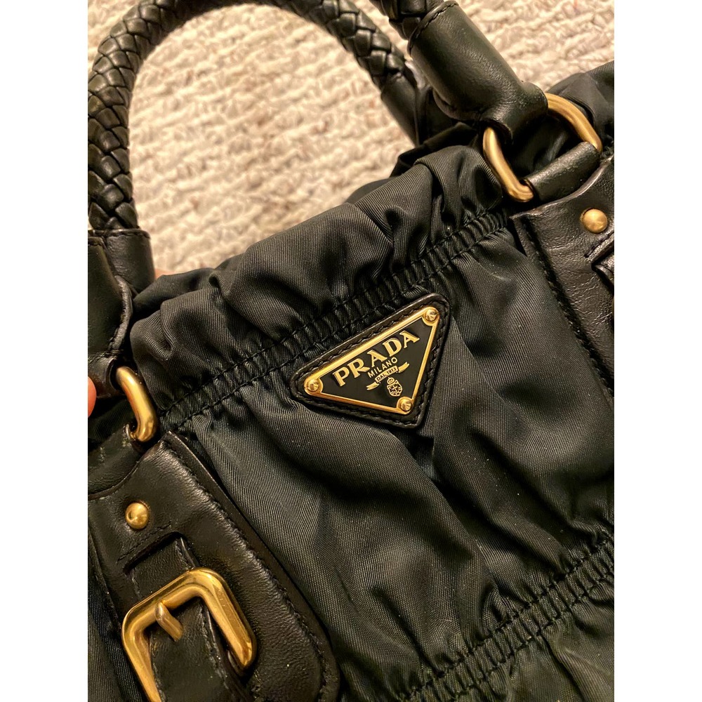 Prada Tessuto Gaufre Satchel Bag
